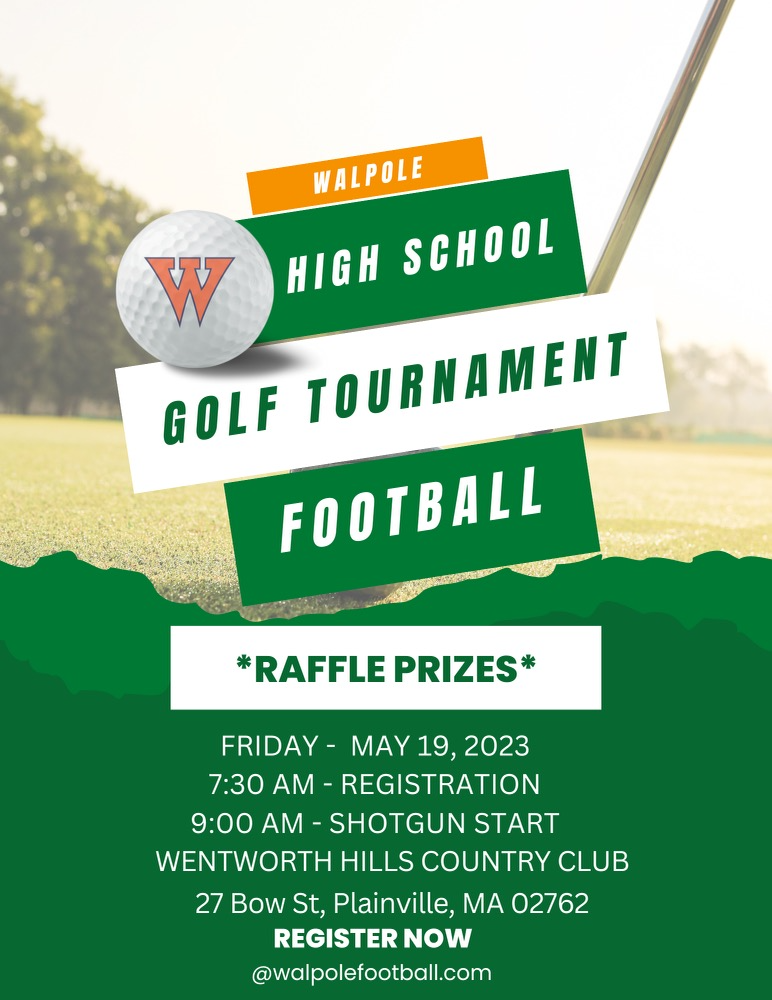 2023 Walpole High Football Golf Tournament